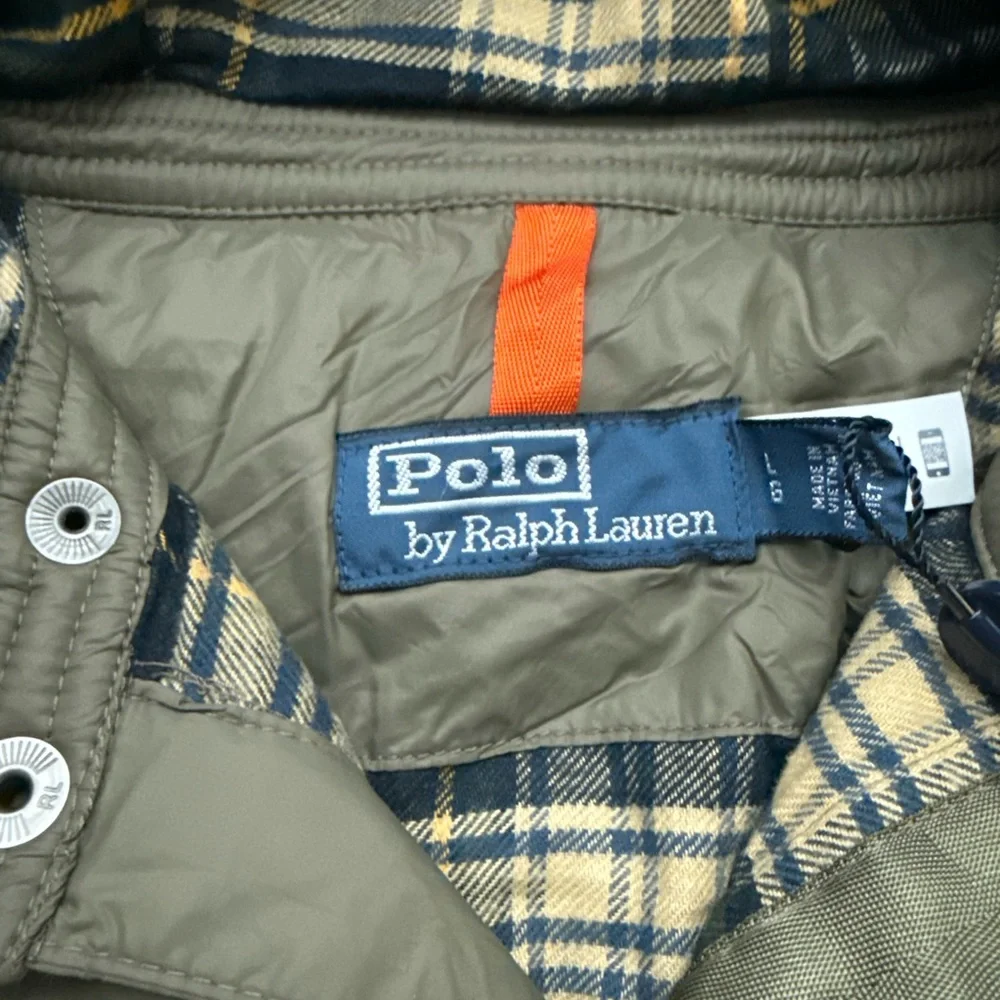 Polo Ralph Lauren Men's Olive Puffer Jacket - Picture 9 of 16